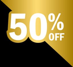 50% Rabatt auf Webhosting