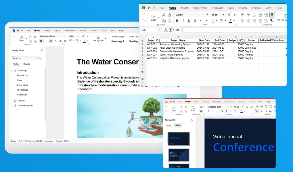 Collabora Office im Browser: Word-, Excel- und PowerPoint-Dateien bearbeiten